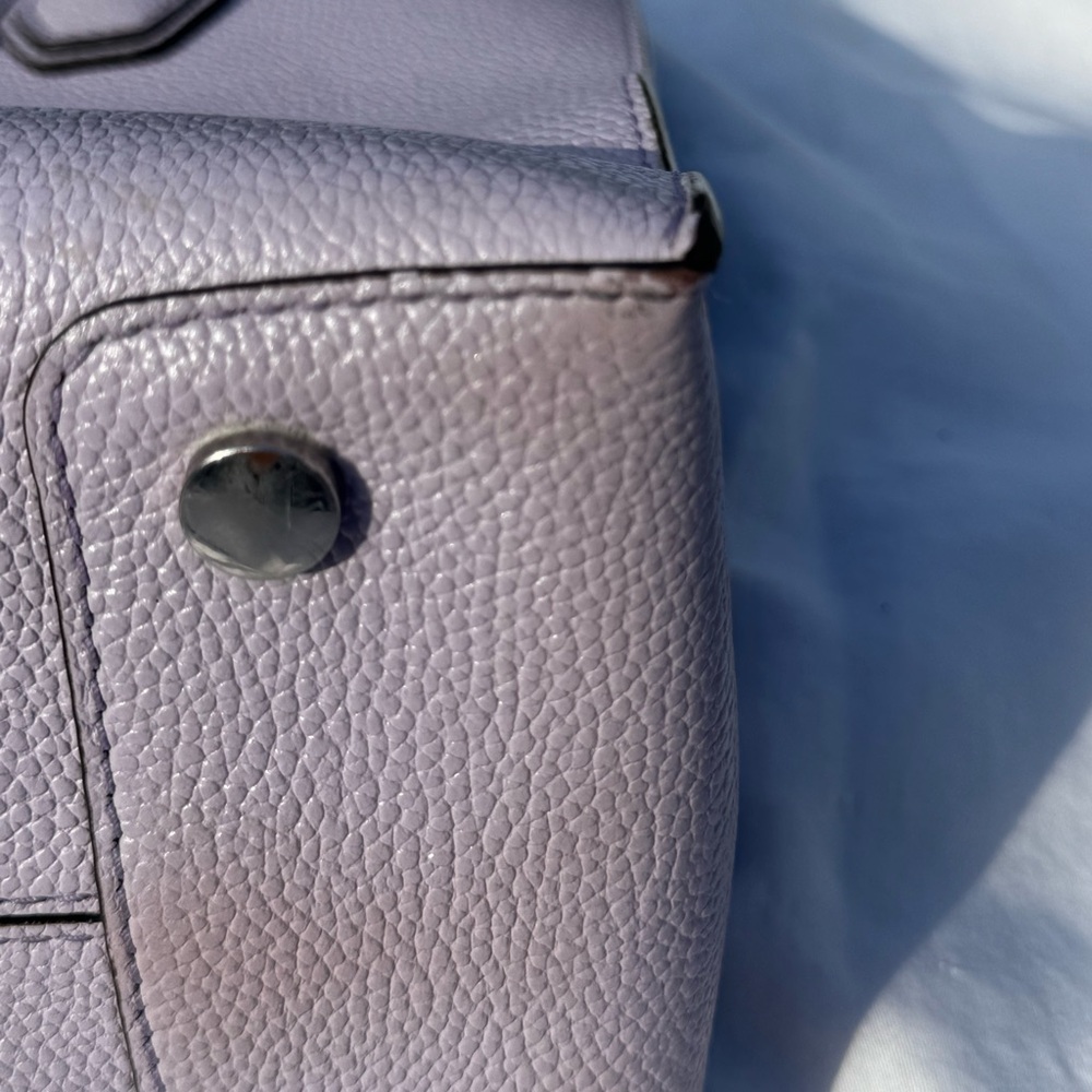 Lavender Michael kors saffiano leather purse - Picture 8 of 10